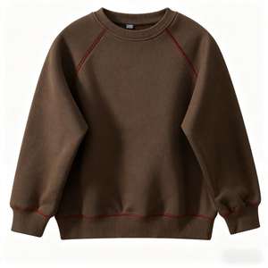 <span class=keywords><strong>GRrr</strong></span> Cross-Border 2025 Versión Conjunto de ropa para niñas Otoño Invierno Forro polar Toalla cálida Sudadera bordada de una pieza - Product Image 4