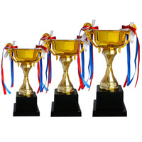 2021 Custom Football Golden Ball Little Man Plated Gold Metal Trophy Award