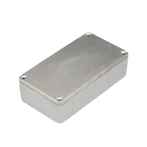 Daiertek 112*61*32mm 1590B Guitar Stompbox Die Cast Audio Hammond Pedal Box Plain Aluminium Enclosures Aluminum Box For Projects