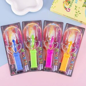 Toupie Magique Rotative à Manivelle Inertielle Lumineuse et Colorée avec Piste Magnétique – Jouets Promotionnels Créatifs - Product Image 2
