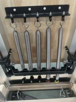Machine de Pilates Reformer en Bois Pliable pour Gain de Place, Équipement de Fitness Professionnel pour Studio, Prix de Gros Usine OEM/ODM, Certifié CE/SGS