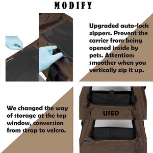 Nuevo Transportador de Mascotas para Exteriores, Bolsa de Viaje para Animales, Jaula Portátil para Perros y Gatos - Product Image 3