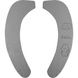 Couvre-siège de toilette Wenzhou 502-005-A, imperméable, réutilisable, pour toutes les saisons, tapis domestique à adhérence statique, facile à utiliser - Product Image 4