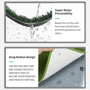 Tapis d'entraînement super absorbant pour chiens et chats, réutilisable, lavable, pour l'urine, fournitures pour l'élimination des déchets d'animaux - Product Image 4