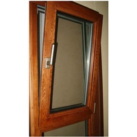 Ventana Moderna de Fibra de Vidrio con Doble Acristalamiento, Ventana Abatible y Giratoria, Ventana Abatible de PVC