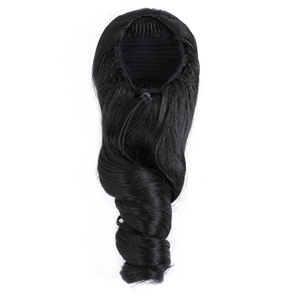 OEM Romanticismo Della Boemia Afro Profonda Jerry Curl Estensioni Dei <span class=keywords><strong>Capelli</strong></span> Tessitura Reale della Coda <span class=keywords><strong>di</strong></span> Cavallino - Product Image 5