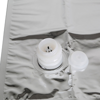 Poche souple personnalisable 1L-10L en PE avec bec verseur, distributeur BIB, valve, matériaux recyclés, logo personnalisé, pour vin, café, jus, lait