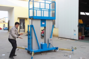 Plataforma Elevadora Telescópica Hidráulica <span class=keywords><strong>de</strong></span> <span class=keywords><strong>Aluminio</strong></span> Serie GTWY <span class=keywords><strong>de</strong></span> 6 m - Product Image 2