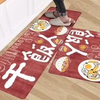 Wholesale Custom Kitchen Area Rugs Bathroom Living Room Door Bath Picnic Carpet Mats Carpets and Rugs