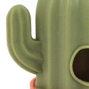 Distributeur de sacs écologiques pour déjections animales Cactus 10*8cm, support pour ramasse-crottes de chien avec contrôle puissant des odeurs - Product Image 2