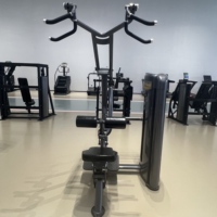 Machine de tirage vertical Kpeak Fit BS3001 pour salle de sport commerciale, entraînement des épaules, musculation, pile de poids en acier de 391 kg