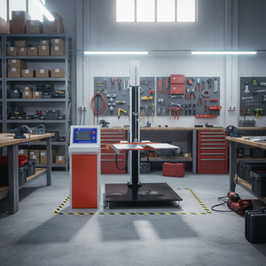 이중 날개 자유낙하 패키지 상자 낙하 충격 중량 시험기 - Product Image 1