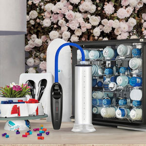 El Mejor Juguete Sexual Eléctrico para Hombres, Bomba de Vacío Impermeable, Extensor de Pene, Entrenador y Alargador de Pene para Adultos OZO OZ PP - Product Image 3