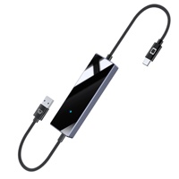 Boîte CarPlay sans fil pour téléphone portable, mise en miroir de l'écran, contrôle bidirectionnel, module CarPlay USB Type-C, adaptateur de système embarqué