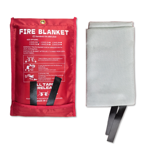 Fire Proof Safety Emergency Fire <b>Blanket</b> for Home Survival Fiberglass Material 550C Heat Resistant Customizable Size - Product Image 2