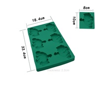 Fabrieks-OEM-ODM op maat gemaakte 3D-geëmbosseerde decoraties, geschikt voor fondant DIY taartdecoraties, siliconen cakevormen voor bakken in de keuken