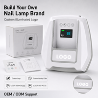 Lampe à ongles UV LED sans fil rechargeable 126W, 36 perles, double source lumineuse, capteur infrarouge, logo personnalisé pour salon, vente en gros
