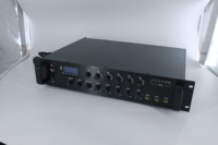Système audio public 3 entrées micro maison karaoké stéréo subwoofer basse 6 zones 450W amplificateurs audio professionnels
