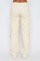 KY Vente en gros Pantalon en coton pour femme avec pantalon taille basse et boucle de ceinture argentée Conception de poche sur les jambes