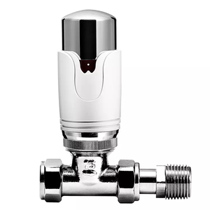 BODE 15MMX1/2 "vanne de radiateur <span class=keywords><strong>thermostatique</strong></span> à <span class=keywords><strong>corps</strong></span> en laiton à tête TRV noire pour système de chauffage par le sol - Product Image 4