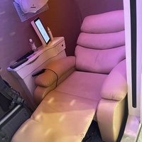 Lit capsule spatiale moderne, cabine de sommeil type vaisseau spatial, chambre capsule, cabine de sommeil, hôtel mobile, salon insonorisé