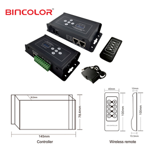 BC-100 DC 9V DMX giao diện RF không dây DMX512 điều khiển cho <span class=keywords><strong>RGB</strong></span> <span class=keywords><strong>LED</strong></span> Strip <span class=keywords><strong>RGB</strong></span> điều khiển - Product Image 1