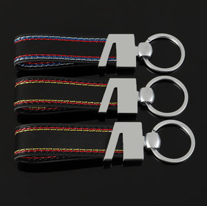 <span class=keywords><strong>Porte</strong></span>-clés de <span class=keywords><strong>voiture</strong></span> en cuir imprimé numérique réglable de luxe de style nouveau pour les voitures AMG <span class=keywords><strong>BMW</strong></span> M - Cadeau de bienvenue - Product Image 3