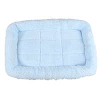 Weiches Plüsch Mehrfarbiges Haustier bett Bequemes Sofa Car Square Dog Cat Mat Langlebiges Pet House Nest