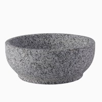 Plaque de cuisson en pierre rustique épaissie résistante à la chaleur pour Bibimbap coréen, usage commercial et domestique
