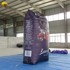 Customized Inflatable Bag Replicas Coffee Bean Product Bag Model Inflatable Bag Model