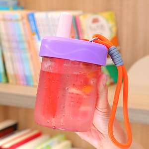 Bouteille d'<span class=keywords><strong>eau</strong></span> vierge en plastique de sublimation Kawaii 500ml pour enfants écologique pour l'école - Product Image 6