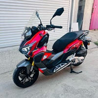 Longjia 250ADV Motocyclettes Premium à transmission automatique, scooter à essence avec frein à disque et ABS, moteur 1.25HP