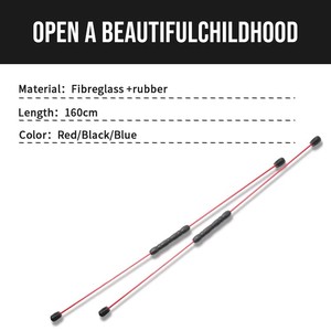 Barra Flessibile Certificata per Fitness, Allenamento Muscolare, Swing Stick, Impugnatura per Forza del Braccio, Barre Flessibili per Fitness - Product Image 2