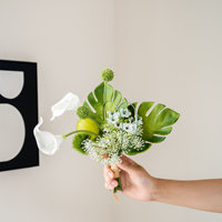 Fleurs artificielles en PU effet naturel Iris pour centre de table de luxe, style designer, arrangement floral, bouquet