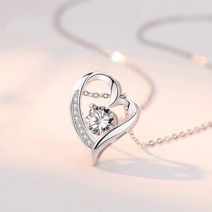 Joyería a <span class=keywords><strong>mi</strong></span> <span class=keywords><strong>amor</strong></span> o plata para siempre <span class=keywords><strong>amor</strong></span> colgante collar regalo para esposa su romántico Navidad cumpleaños regalo de San Valentín - Product Image 3