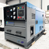 400Amp Arc Mig stik kompresor udara, Generator kompresor udara dua stasiun Unit las