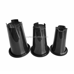 Pas cher Plante Fleur Pépinière En Plastique Noir Grand Phalaenopsis <span class=keywords><strong>Cymbidium</strong></span> Orchidée Pots En Plastique Avec Trous - Product Image 2