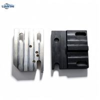 Support de pont personnalisable en acier inoxydable usiné CNC pour serrure magnétique de porte d'armoire, fabrication de tôles