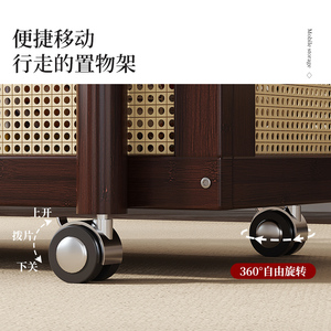 Wan Yusen Movable Coffee <b>Table</b> Wood Oval With Storage Drawer Living Room <b>Sofa</b> Side <b>Table</b> - Product Image 4