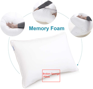 sponge filled pillows