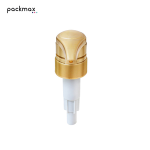 Pompe à lotion à buse plate et interrupteur fileté — Tête de pompe à pression en plastique PP, tête de pompe en plastique pour shampoing et gel douche - Product Image 5