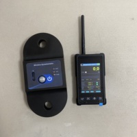 Kit de pantalla para celda de carga de tensión inalámbrica 1-100T con prueba estricta, acero aleado, IP67 a prueba de agua, 0.03% de precisión para básculas colgantes