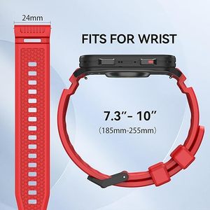 Correas de reloj de goma de silicona de 22mm de liberación rápida a precio de fábrica para <span class=keywords><strong>Garmin</strong></span> <span class=keywords><strong>Vivoactive</strong></span> <span class=keywords><strong>4</strong></span>/Forerunner 255/265 <span class=keywords><strong>Music</strong></span>/Venu 2 para deportes - Product Image 4