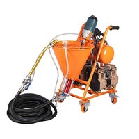 Machine à pulvériser de mastic imperméable multifonctionnelle, matériau mince ignifuge, polyuréthane, pâte de ciment JS, peinture au latex, apprêt