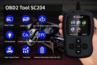 Escáner de Diagnóstico OBD2 para Automóviles CGSULIT SC204 de Alta Calidad, Herramienta de Escaneo de Código PIN para Llaves de Automóviles