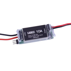 UBEC10A Voltage Regulator Module Output <b>6V</b>/7.4V/8.4V HV 3S 4S 6S 3-14S Lipo <b>Battery</b> RC Receiver Brushless Servo Motor - Product Image 6
