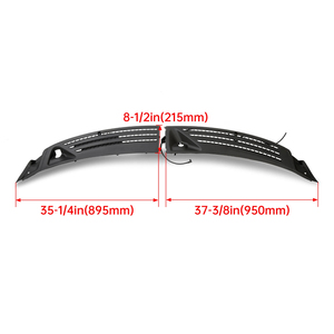Pour Ford F-150 F150 2004-2008 – Cache de protection amélioré pour <span class=keywords><strong>essuie</strong></span>-<span class=keywords><strong>glace</strong></span> avant, droit et gauche - Product Image 2