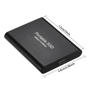 قرص صلب خارجي محمول صغير SSD في علبة هدايا معدنية بسعات من 1 تيرابايت إلى 16 تيرابايت مناسب للابتوب/للهدايا - Product Image 4