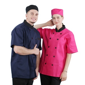 Veste de <span class=keywords><strong>chef</strong></span> <span class=keywords><strong>pâtissier</strong></span> à manches longues pour homme et <span class=keywords><strong>femme</strong></span>, uniforme uni et personnalisé - Product Image 6