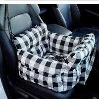 Housse de siège auto pour chien, accessoires pour chien, lit pour chien de petite et moyenne taille, tissu doux et confortable, résistant aux rayures, protection auto pour chien